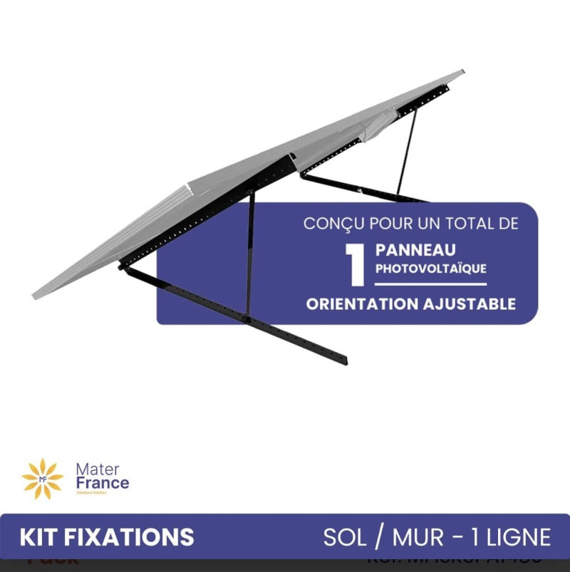 Support universel pour panneaux photovoltaïques