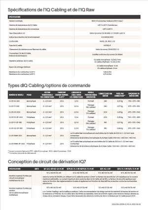 Q Câble 2 m Paysage IQ7 IQ8 Enphase
