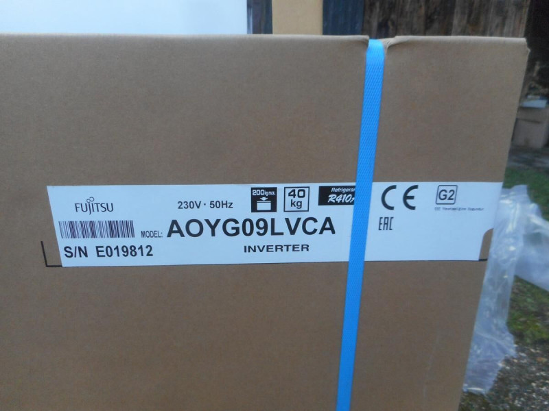 ATLANTIC Fujitsu Au gaz R410A