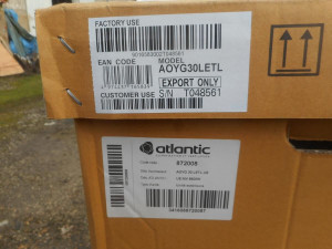 ATLANTIC Fujitsu Au gaz R410A