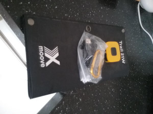 Panneau solaire depliables