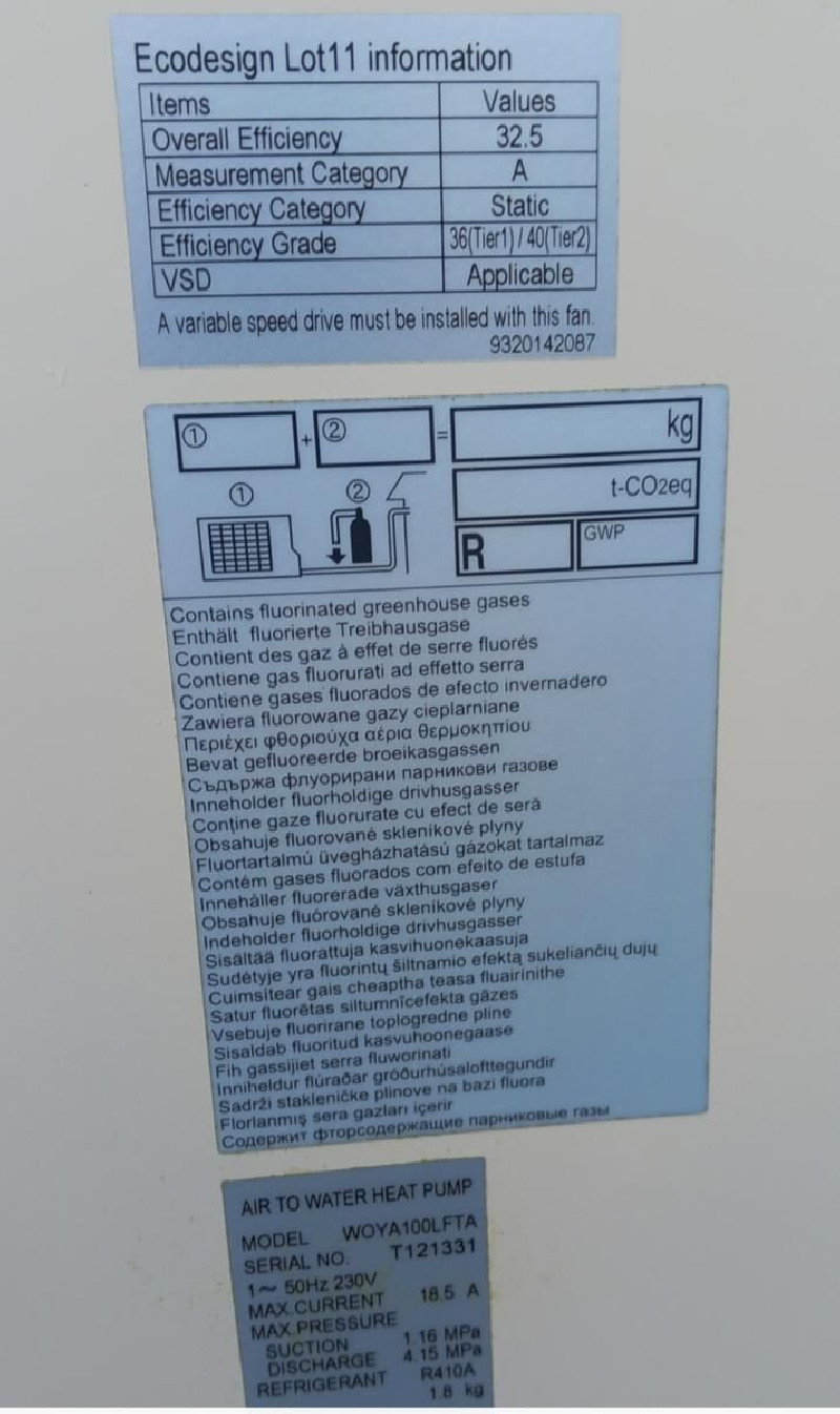 groupe exterieur Pompe à Chaleur