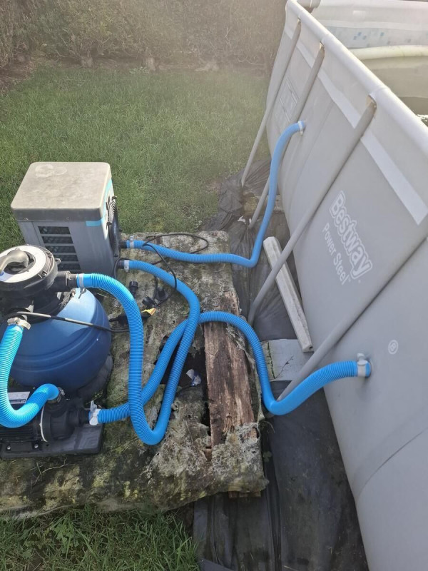 Pompe a chaleur et pompe a sable