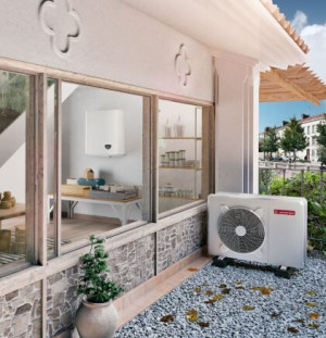 Pompe à chaleur air eau Ariston Nimbus Plus 110 S Net