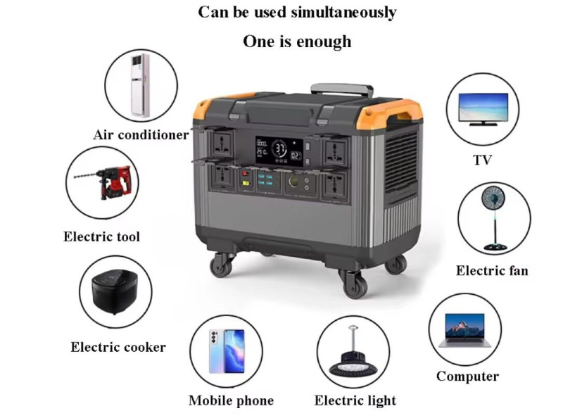 Batterie lifepo4 5.4 Kw + panneau 500W neuf