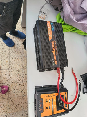 Panneaux solaires et batterie