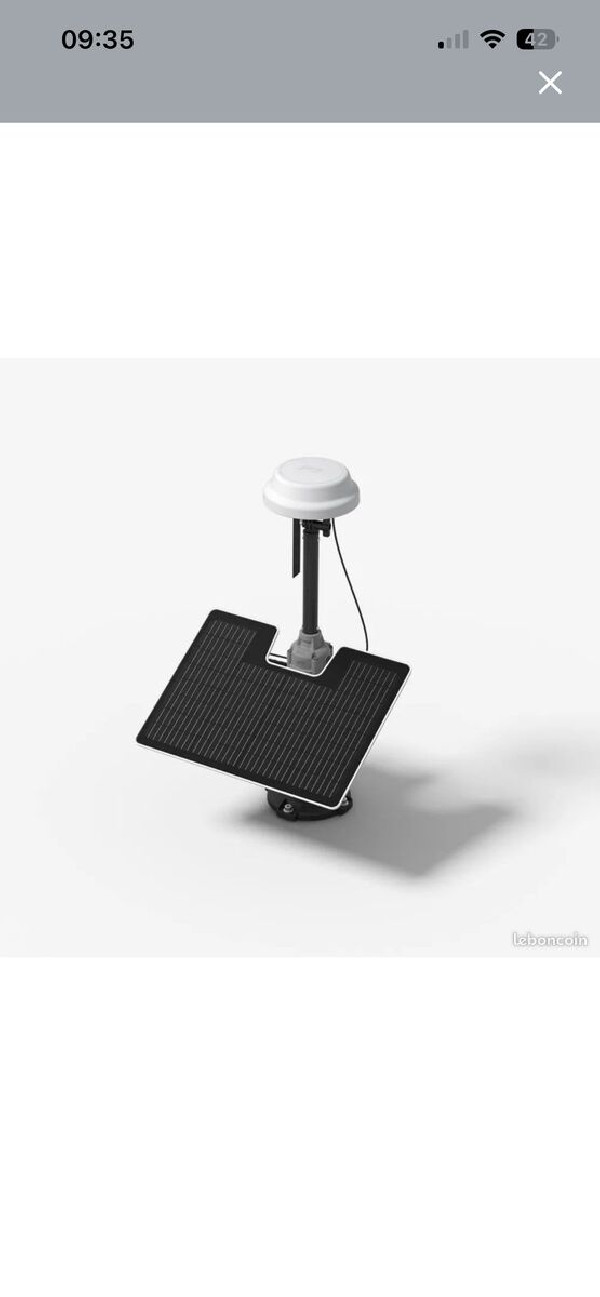 Panneau solaire pour station de charge Robot tondeuse neuf Panneau solaire pour station de référence RTK
