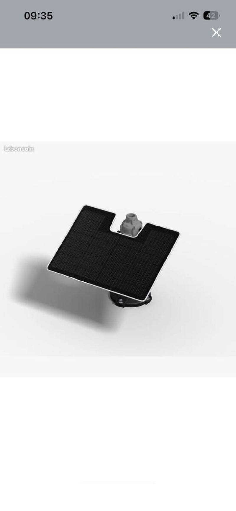 Panneau solaire pour station de charge Robot tondeuse neuf Panneau solaire pour station de référence RTK