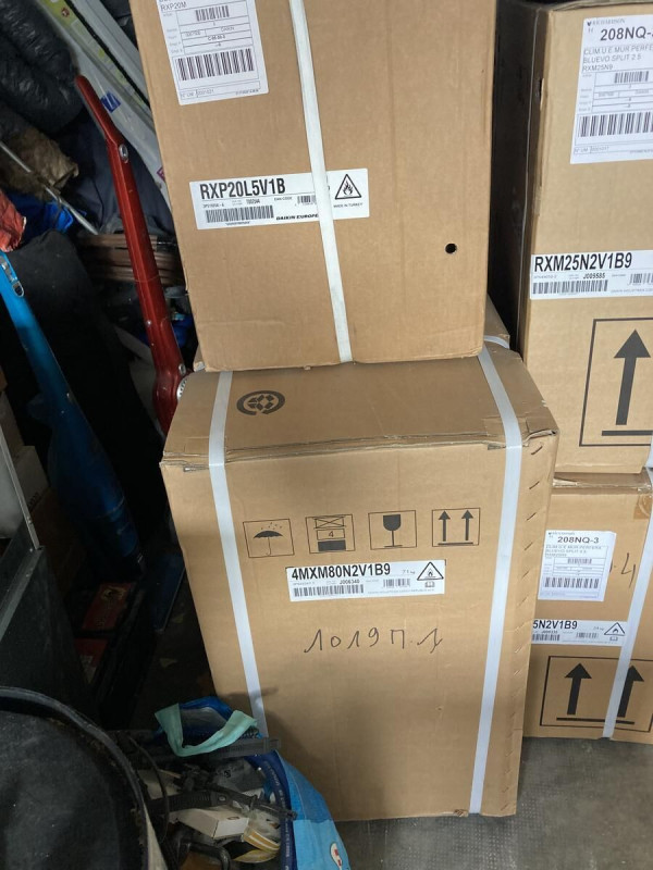 Divers unités PAC Air/Air DAIKIN neuves