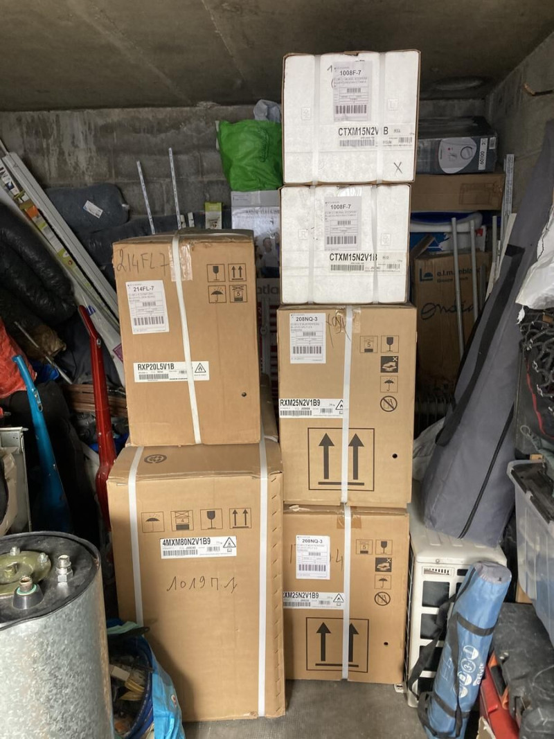 Divers unités PAC Air/Air DAIKIN neuves