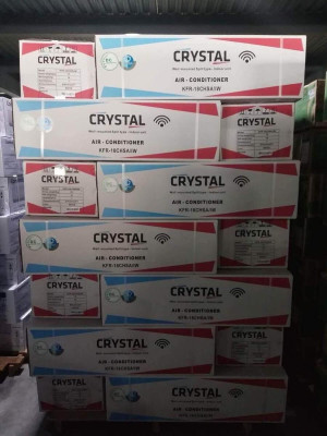 Bisplit 12000 btu + 9000 btu Inverter Crystal