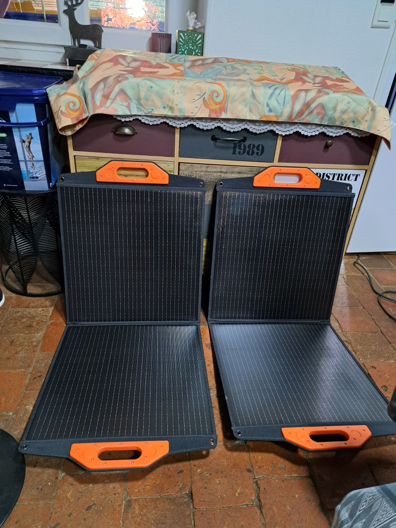 Panneaux solaires Camping car