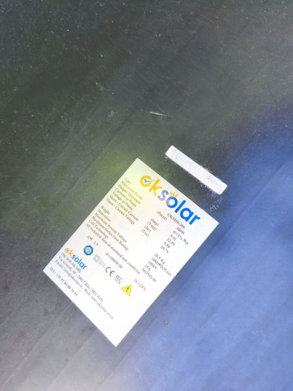 Installation solaire 2, 4kw