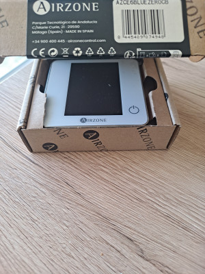 Thermostat Ibpro6 Couleur Airzone Blueface First Filaire Blanc
