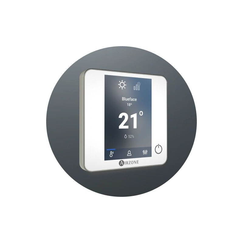 Thermostat Ibpro6 Couleur Airzone Blueface First Filaire Blanc