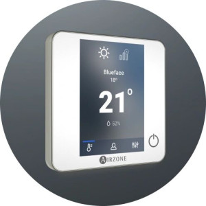 Thermostat Ibpro6 Couleur Airzone Blueface First Filaire Blanc