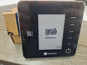 Thermostat Ibpro32 Monochrome Airzone Think Radio Noir