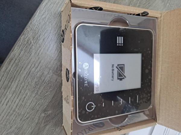 Thermostat Ibpro32 Monochrome Airzone Think Radio Noir
