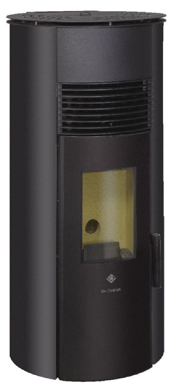 Poêle à granulés DE DIETRICH Rondalia PPAR 7 KW LB97 noir NEUF