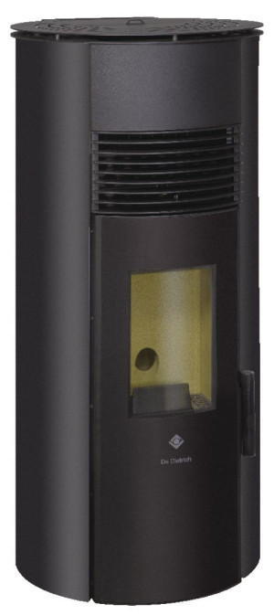 Poêle à granulés DE DIETRICH Rondalia PPAR 7 KW LB97 noir NEUF