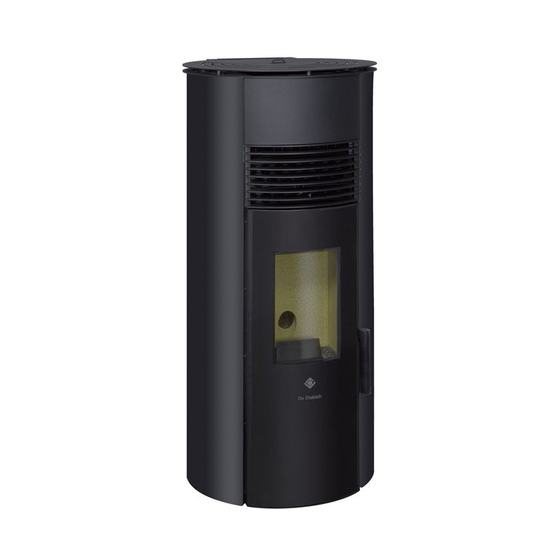 Poêle à granulés DE DIETRICH Rondalia PPAR 7 KW LB97 noir NEUF