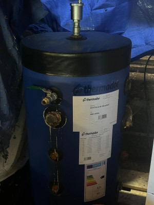 Système hybride fioul + pompe à chaleur De Dietrich AWHP 8 MR-2 — ensemble complet