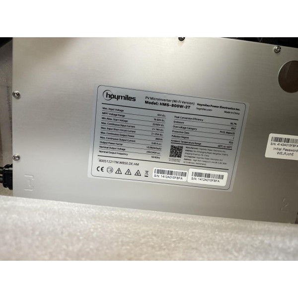 Micro onduleur Hoymiles HMS 800 W 2T