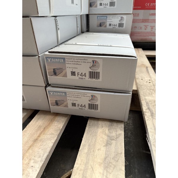 Support 1 panneau Bac Acier