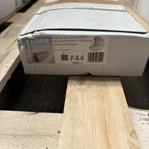 Support 2 panneaux Bac Acier