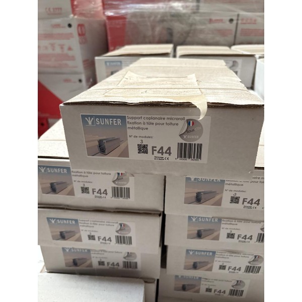 Support 3 panneaux Bac Acier