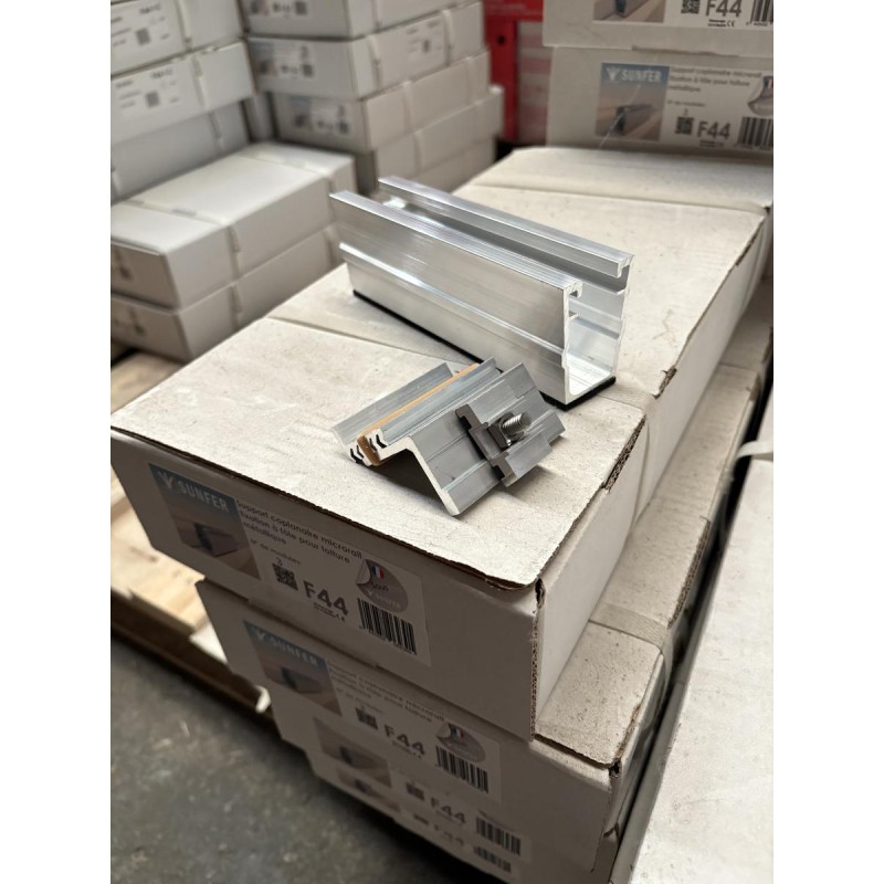 Support 3 panneaux Bac Acier