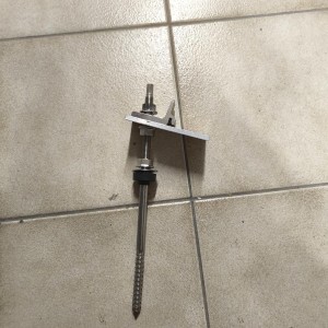 Vis à double filetage SingleRail M10