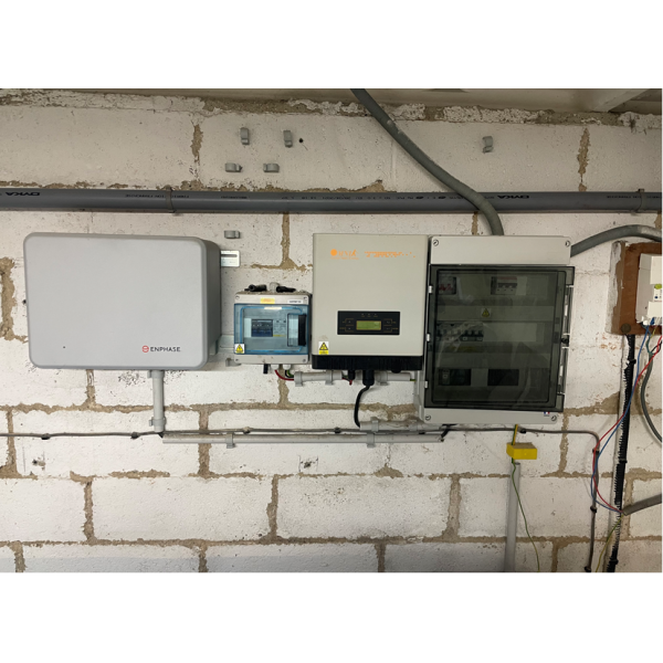 Installation 3Kwc avec batterie 1,2 Kw