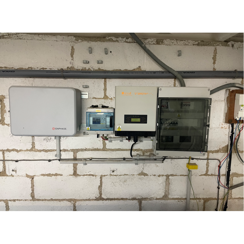 Installation 3Kwc avec batterie 1,2 Kw