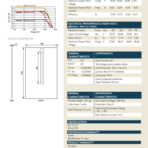 Installation 3Kwc avec batterie 1,2 Kw