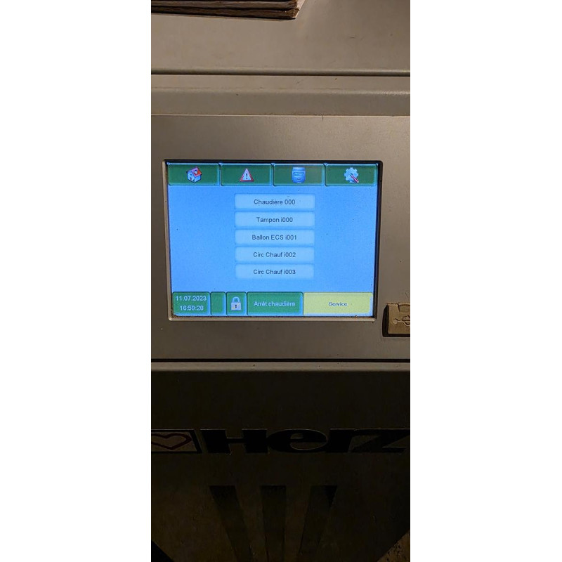 Chaudière HERTZ PELLETSTAR 30T