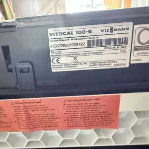 Kit pompe à chaleur Viessmann vitocal 100-s+ cumul