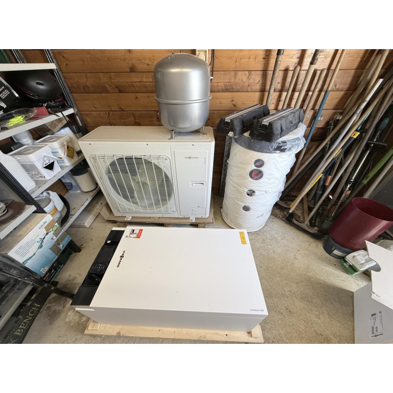 Kit pompe à chaleur Viessmann vitocal 100-s+ cumul