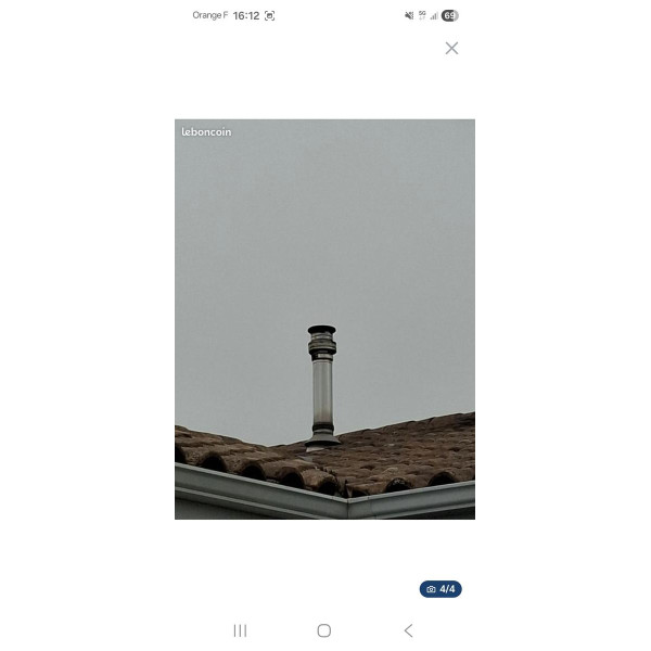 Poêle à granulés 6kw