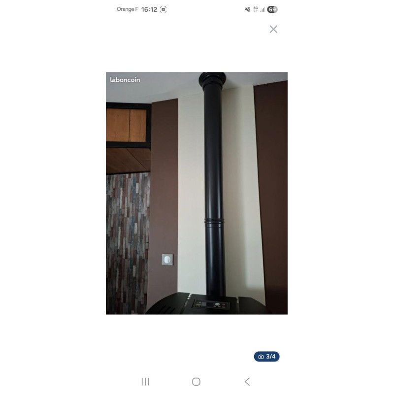 Poêle à granulés 6kw