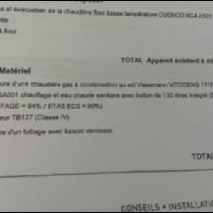 CHAUDIÈRE VIESSMANN Gaz à condensation