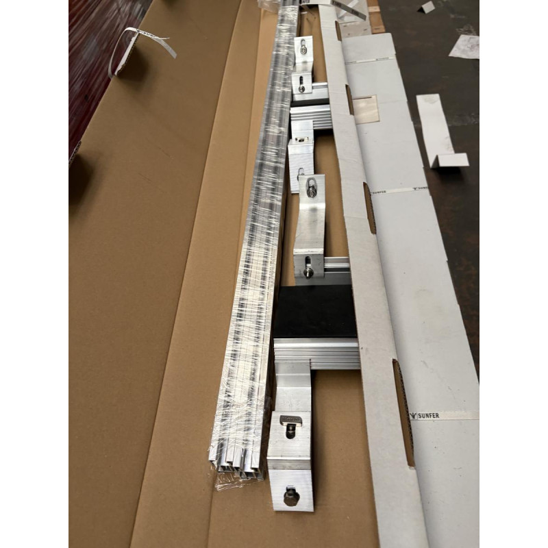 Support toit tuiles 4 panneaux