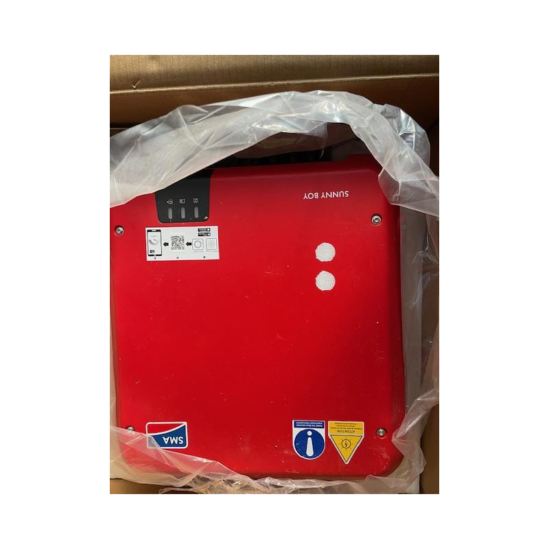 Onduleur SMA Sunny boy 6.0 6000 watt AC et son coffret de protection photovoltaïque