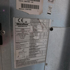 Poêle a granule extraflame anastasia plus 13,5 Kw