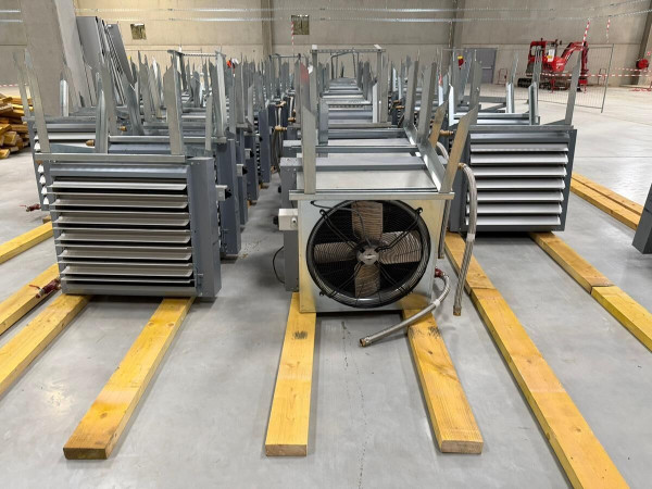 Aérothermes eau chaude industriels FläktGroup MultiMAXX HN41.