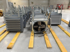 Aérothermes eau chaude industriels FläktGroup MultiMAXX HN41.