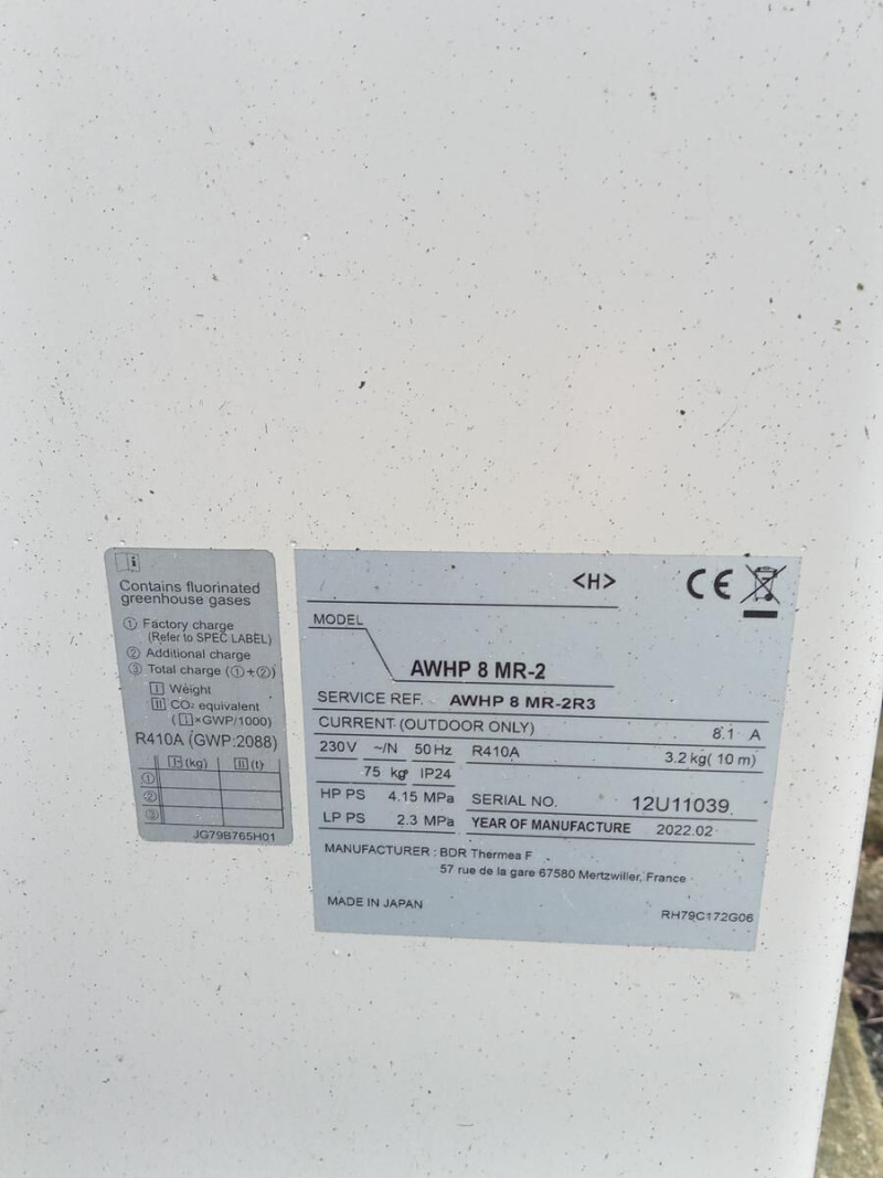 pompe à chaleur air/eau