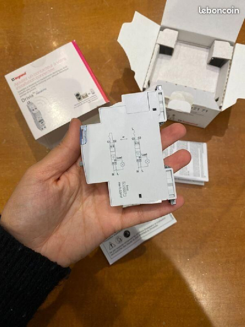 Contacteur connecté Legrand Drivia with Netatmo