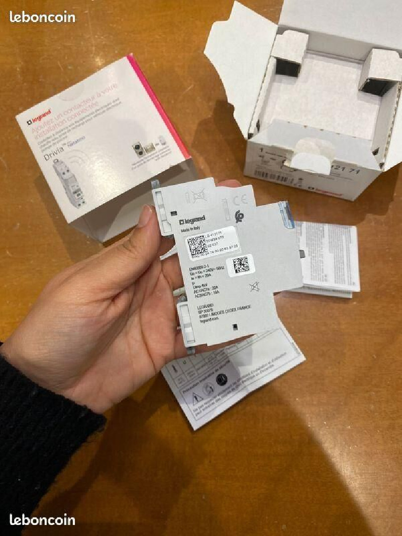 Contacteur connecté Legrand Drivia with Netatmo